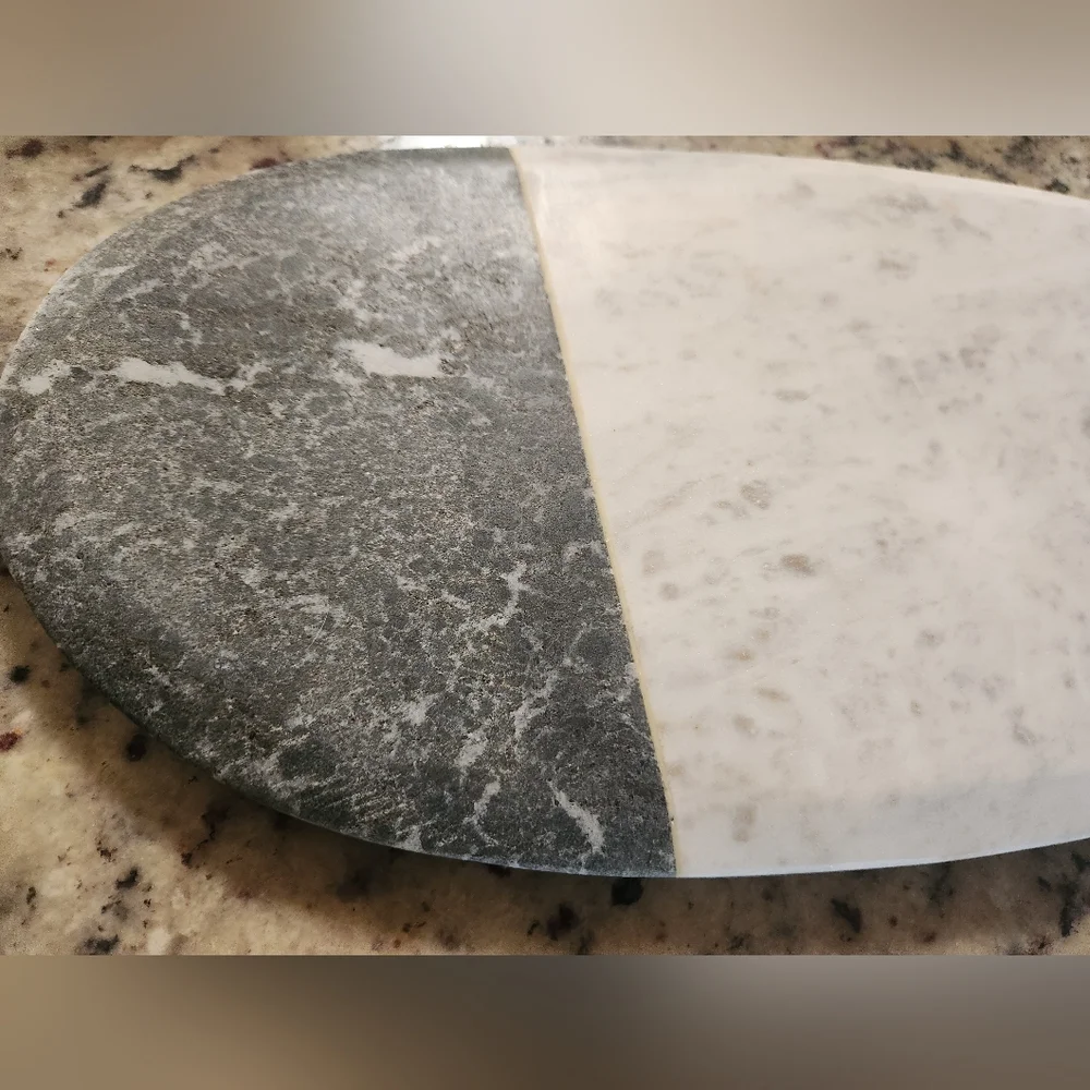 Crate & Barrel Marble Cheese Board